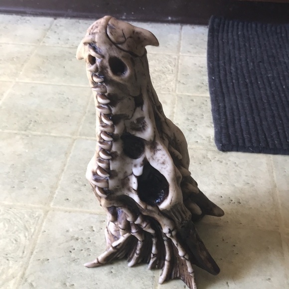 Skeleton dragon 🐉 incense burner - Picture 2 of 9